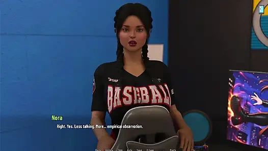 Üniversite günleri 24 Amelia üvey erkek kardeşi yakınken onu risk almayı seviyor