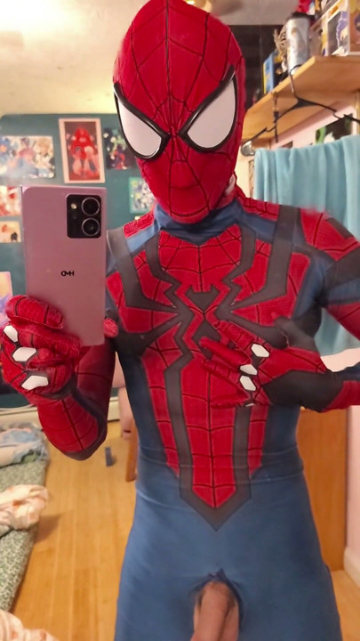 Spidey Got A Little Too Horny Before Bed | Clip 1