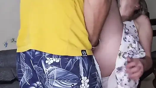 I Invited the Young Big Cock Pool Guy in to Fuck Me While My Husband Is Away