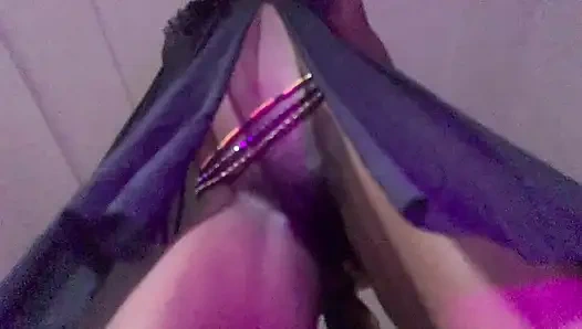 Slow motion ebony teen sexy dance winding wet  pussy  close up