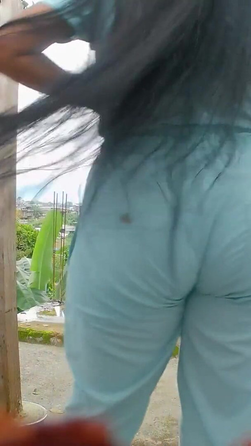 Camera Records Sexy Latina In Beach Dressing Room(BIG ASS) | Clip 2