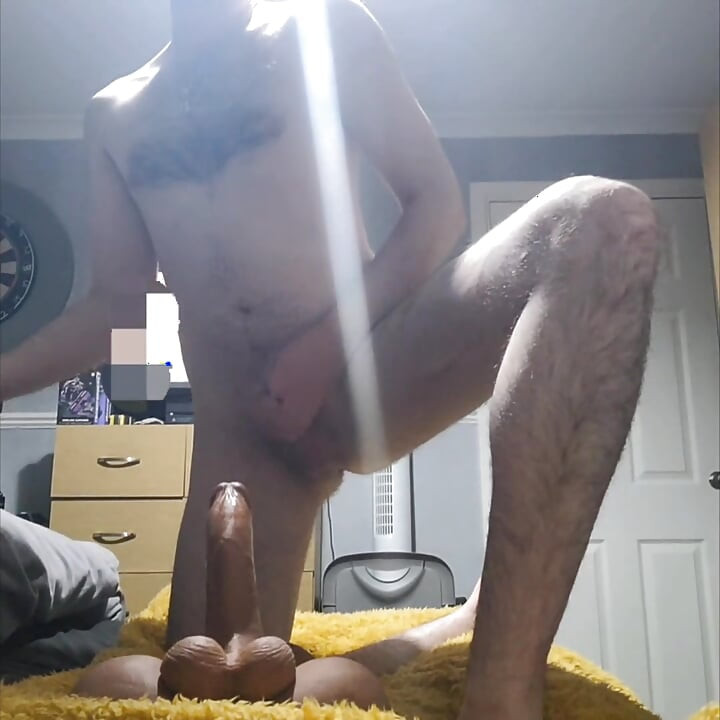 Scottish homemade Dildo Riding