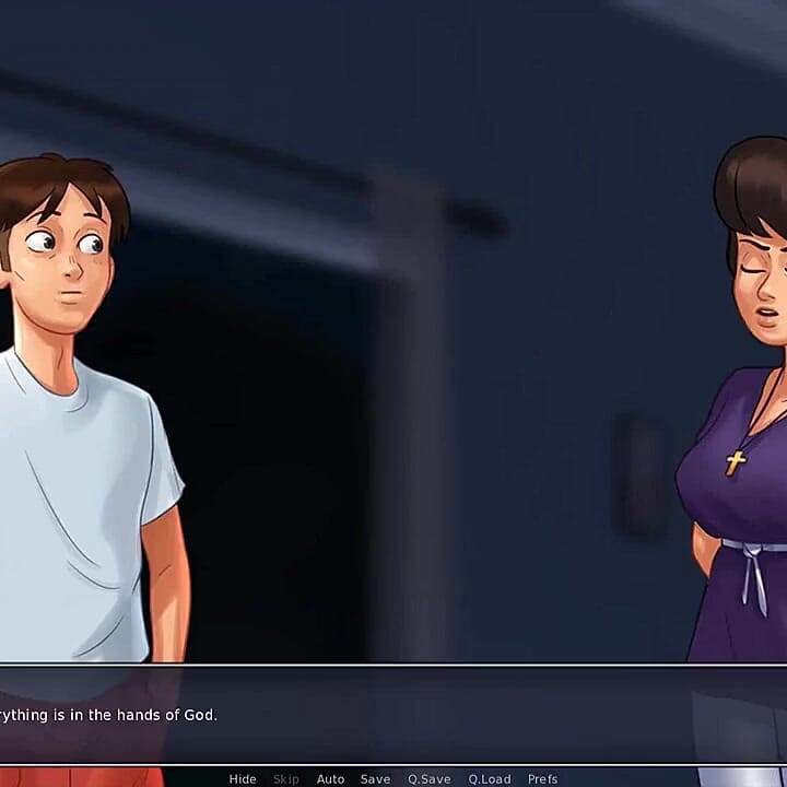 Summertime saga: 배다른 아들을 유혹하는 새엄마 181,182,183