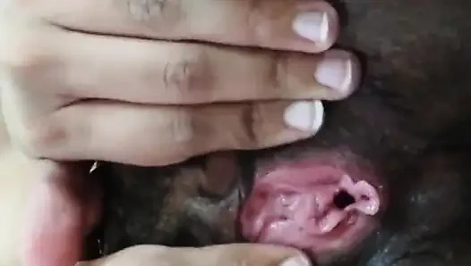 Desi horny girl masturbate with a dildo