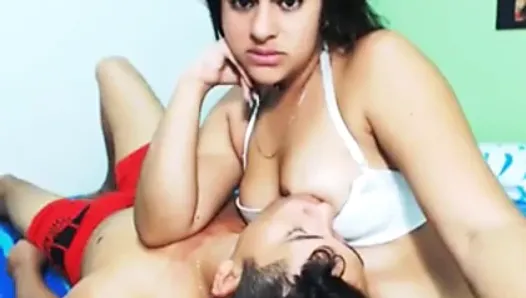 Indian guy sucking his partner Nipples
