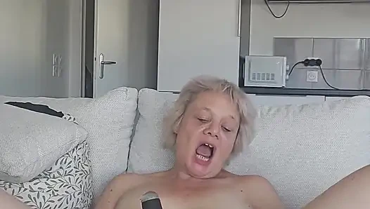 With My Pussy Open I Play with My Vibrator Until Orgasm