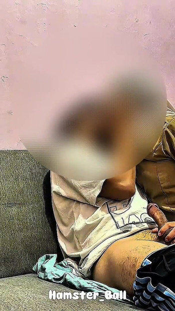 Captivating moment from "Teacher Desi Malay Teaches Her Hijab-Wearing Scout Students to Fuck"