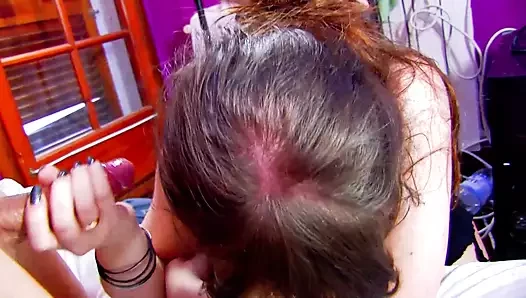 Fabolous German brunette getting her asshole stretched