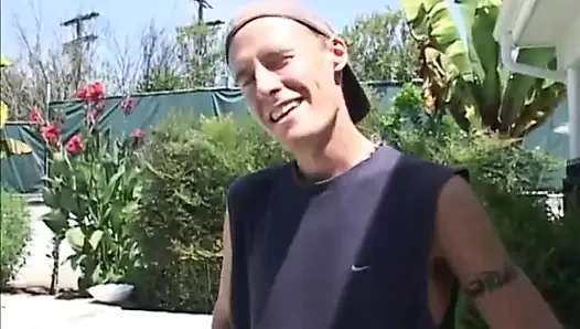 Busty whore gets pounded outdoors