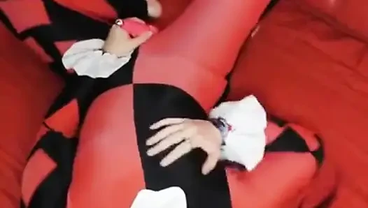 Shyyfxx harley Quinn feiert ihren geburtstag und schickt den Joker zu ihrem nachbarn, WICHsanleitung