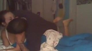 Amateur dormitorio bang