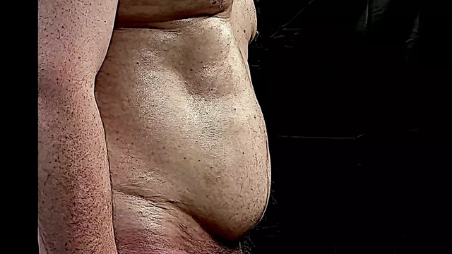 Construction Worker Big Ball Belly Fetish Video