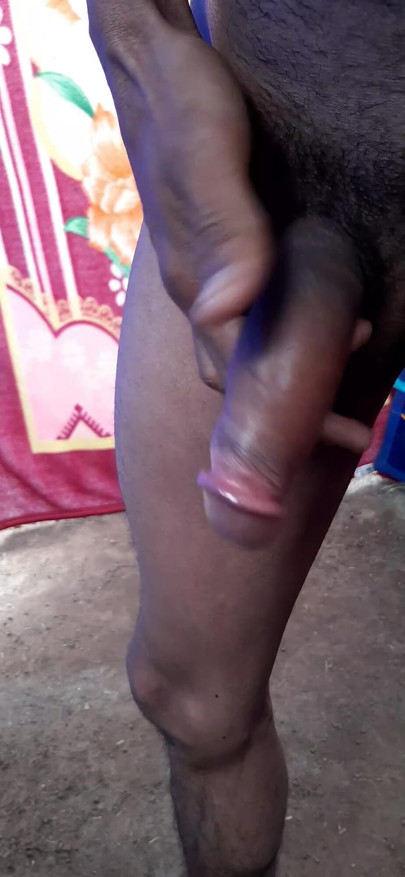 Big Black Cock Handjob Massage Indian Man