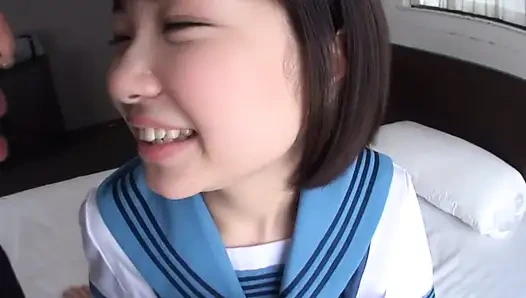 A Middle Aged Man and a Uniformed Beauty