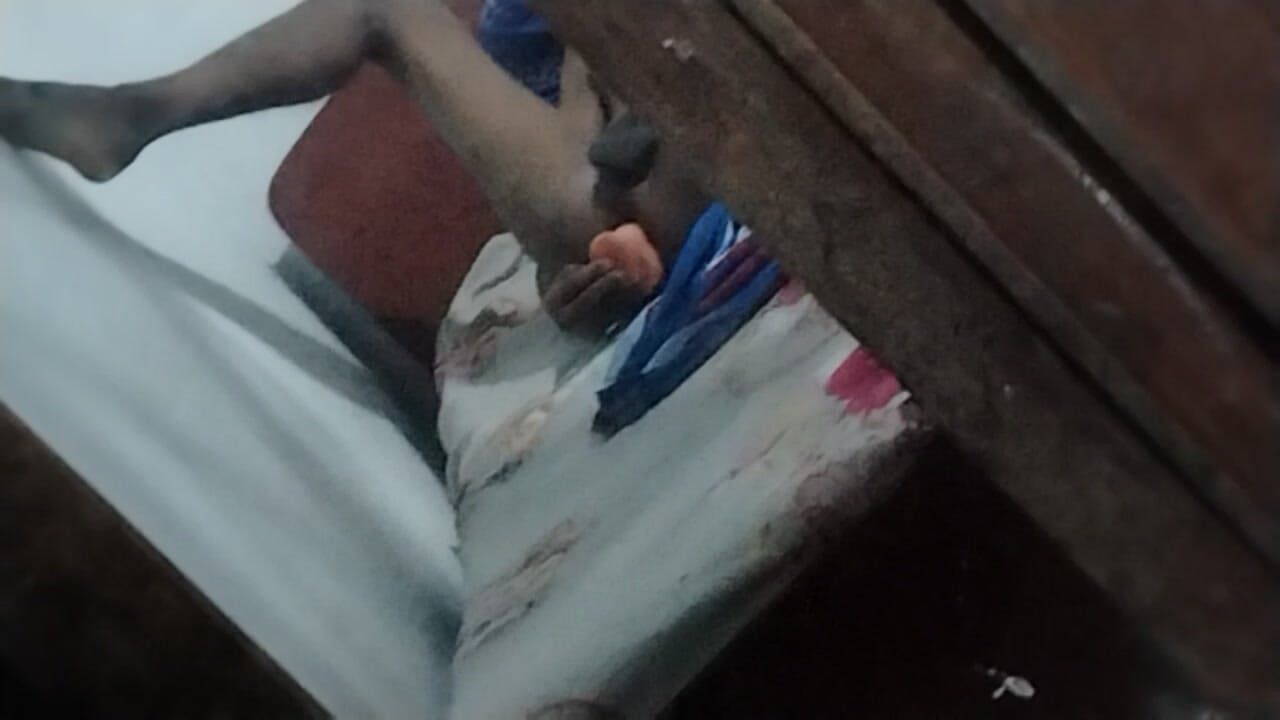 In front of mirror sex