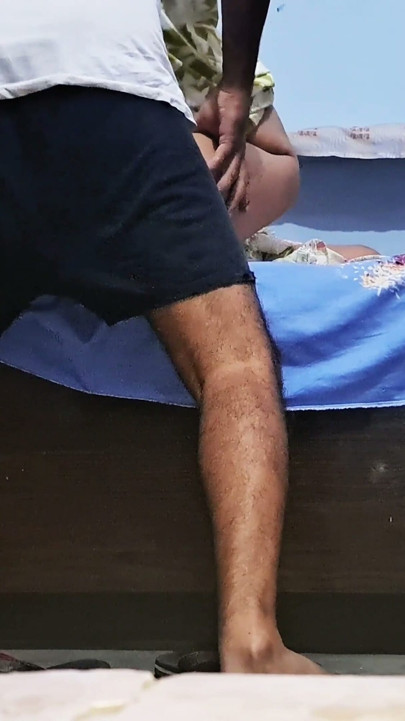 그녀의 펀자브 바비 말킨을 따먹는 Behari Servent