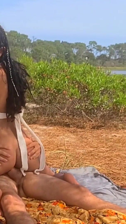 Sex with Indian girl in paradise lagoon | Clip 1
