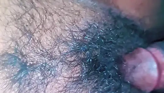 Pussy rubbing on cock