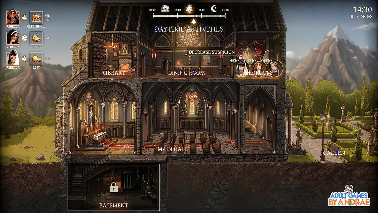 Sisters in Sin Gameplay Parte 3 - as Primeiras Rachaduras Na Compostura De Rebecca
