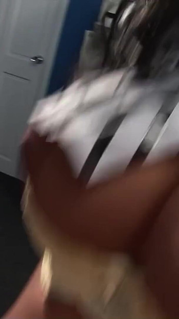 Memorable moment from "Female Latina Boss Romana Ryder seduce Big Dick Worker to Femdom Fuck in Office"