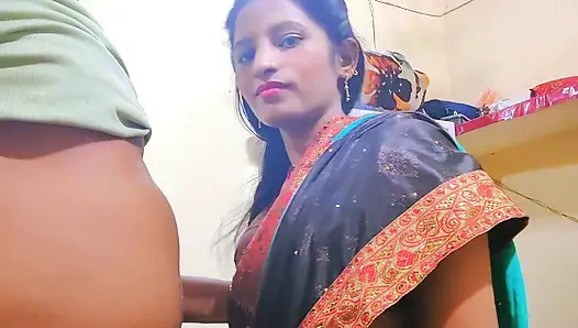 Hot Teen stepsis tight Rosiy pussy hard fucking by big dick xxx video in Hindi Audio
