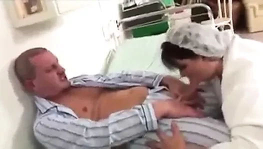 BBW Nurse Takes Care of Cock