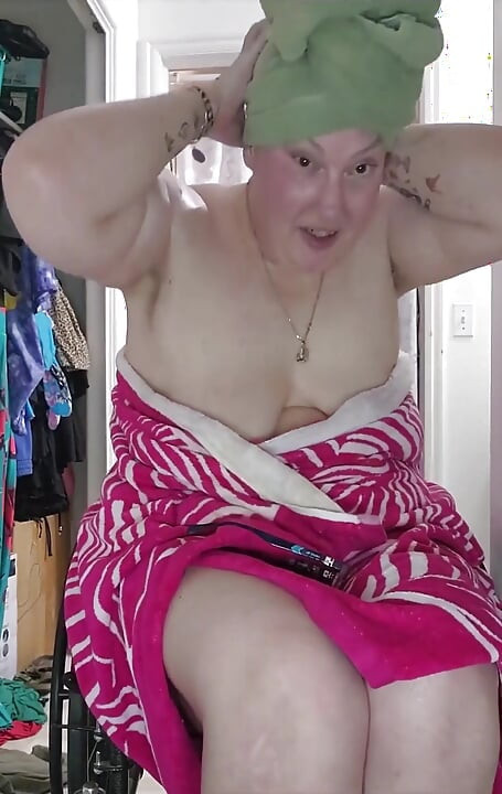 Putting on a Towel and Transferring to My Wheelchair After a Shower