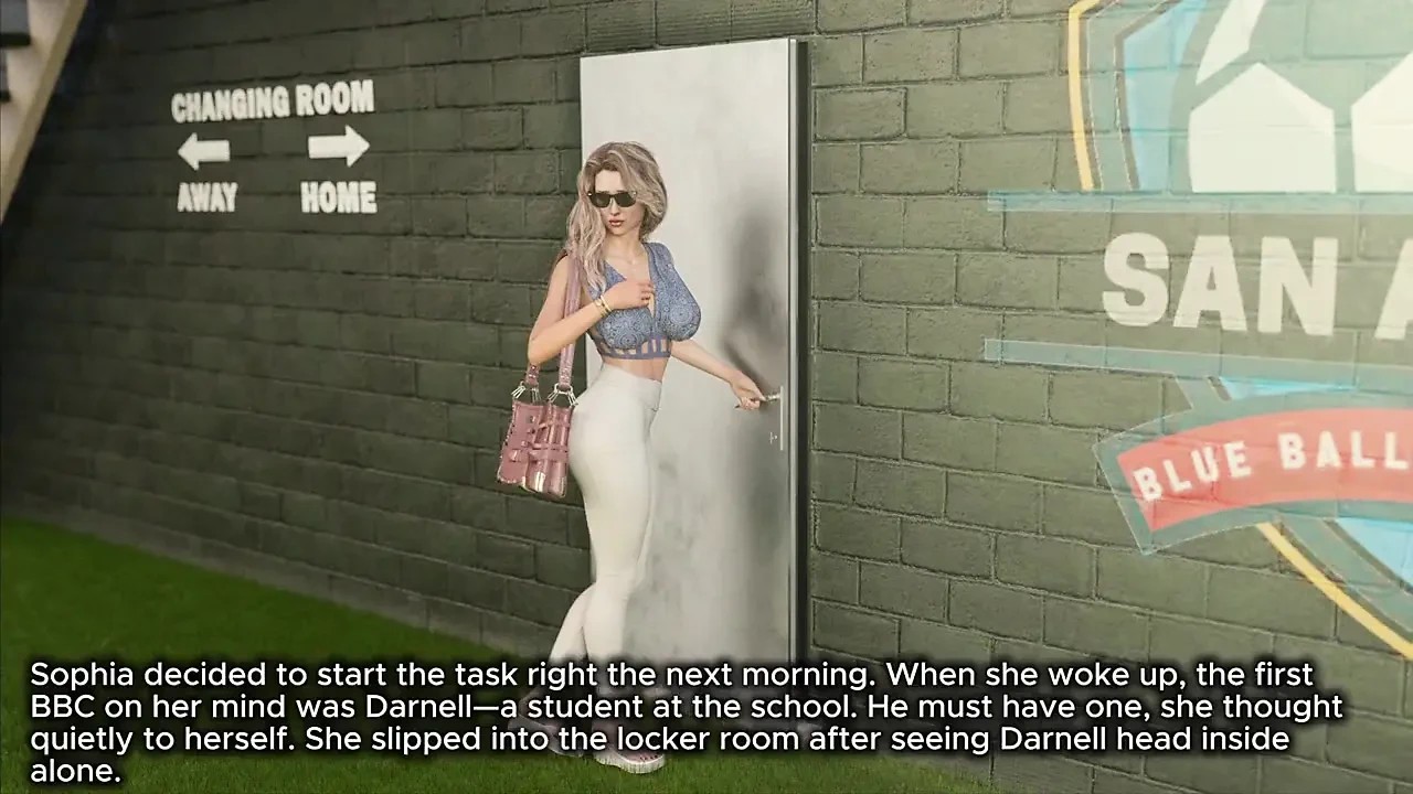 Awam Sophia真实性爱版：索菲亚的大黑屌狩猎任务