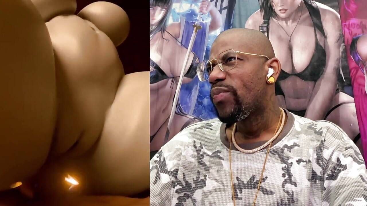 Big Breast Fat Ass Girl Getting Anal Fucked with Her Huge Bald Ass Pussy Exposed, Beautiful Bald Pussy Babe Getting Backshots