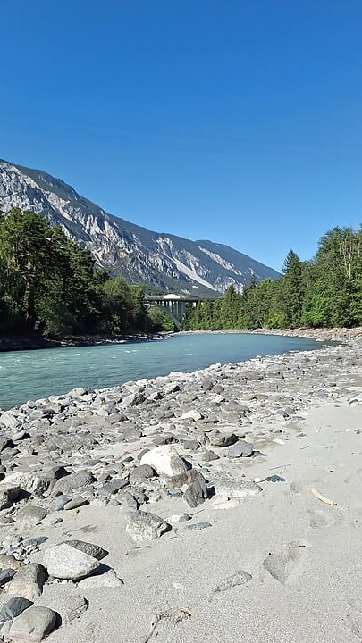 Na plaži u Austriji, praznici svaki dan