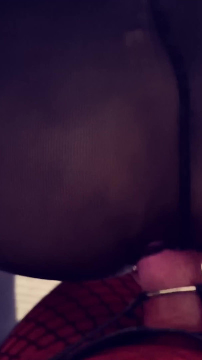 Mistress likes to fuck his ass in pantyhose | Clip 3