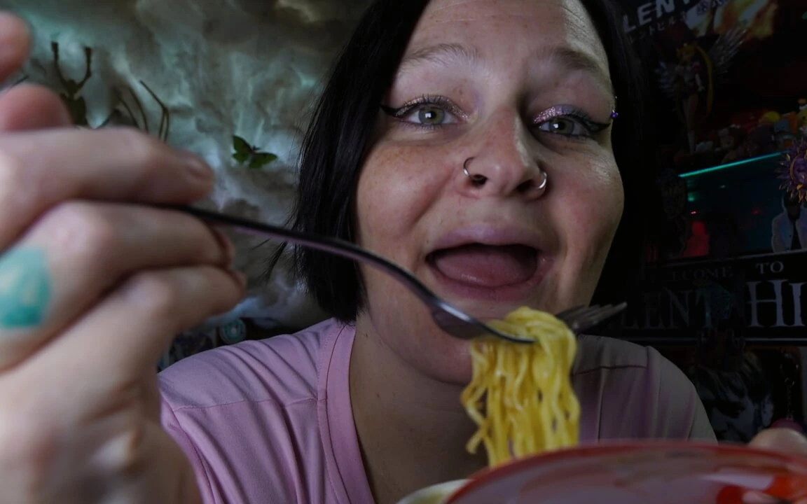 Dani Eats Ramen Without Their Dentures