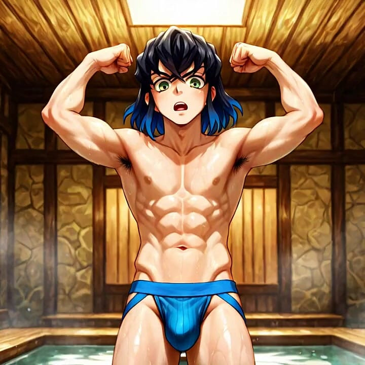 Demon Slayer Yaoi - Inosuke Pic Collection