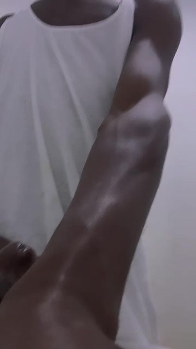 Skinny boy with big black dick