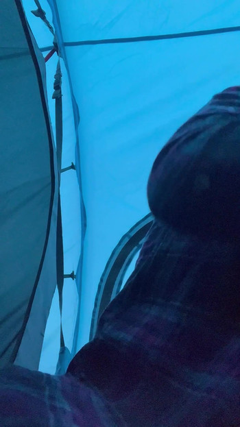 When a Quick Piss in a Bottle in Your Tent Leads Onto Stripping and a Cheeky Little Tits and Bits Play!