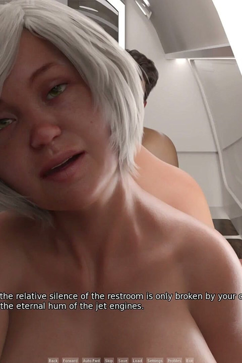 My Dorm 274 - Mark Creampies Betty in Airplane Washroom and Meets Aeron