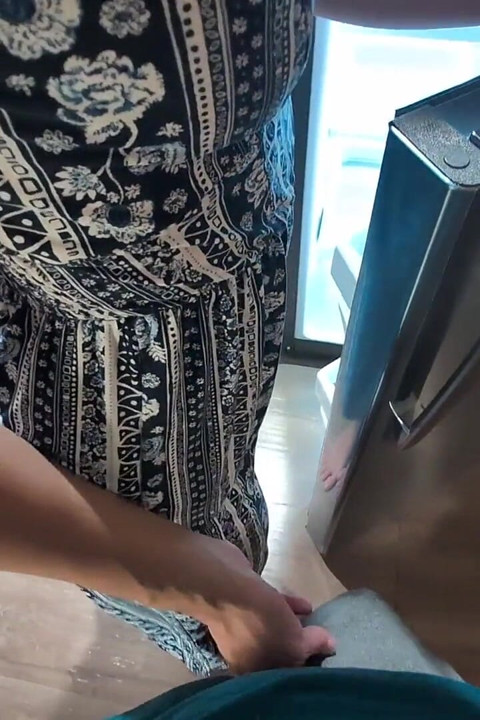 (pov) Doggy in the Kitchen