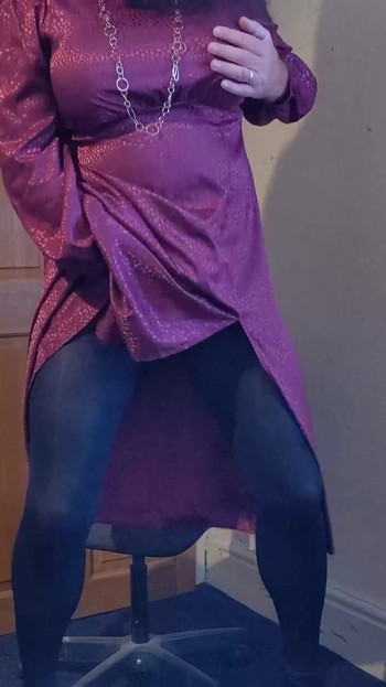 Memorable moment from "Cum in Tights"