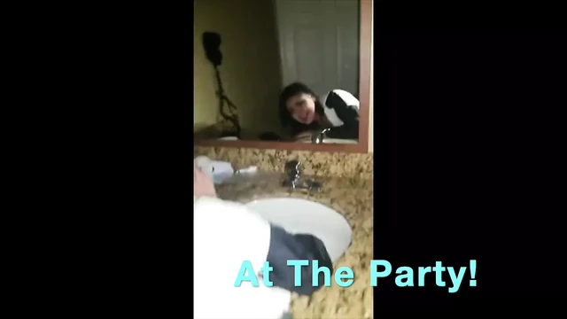 At the party