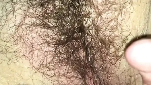 Fingering deep! Natural Wife gets wet and cum moaning
