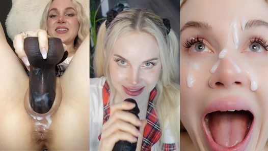 Goon pour Sofie Skye 💦, méga compilation, jeu de rôle anal, fétiche, squirt, baise vaginale