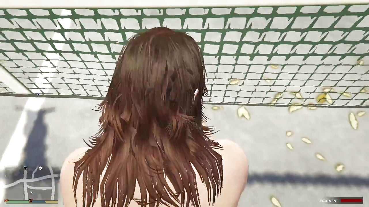 Trevor and Cheating wife amada having sex in tennis court