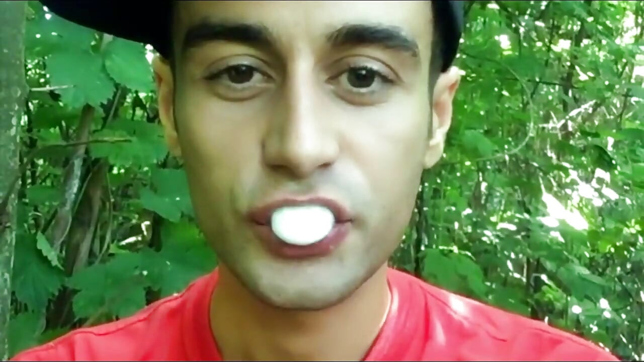 Solo Long Cum Play in Mouth - 3 Strangers Loads Chewed Till Cumfoam and Swallowed