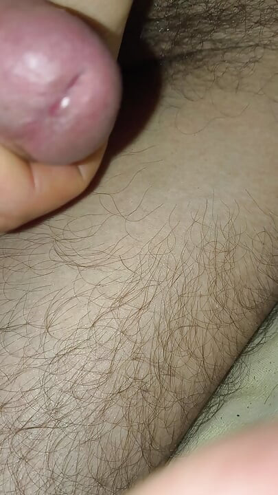 Small movie with little dick masturbating