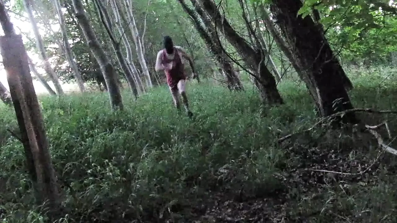 Trotar al aire libre en chaleco sin pantalones cortos