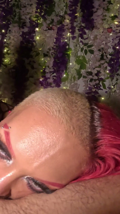 Oiling Her up & Stuffing Her Holes Ft. Ms Red X