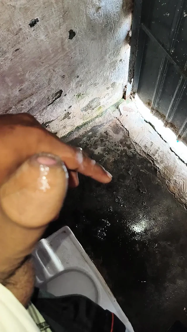 A 22-year-old boy is masturbating with his fist