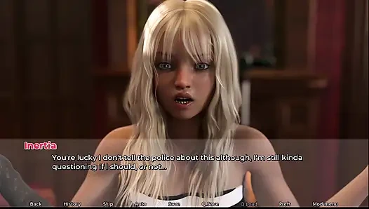 Inertia - playing with myself in the bathroom