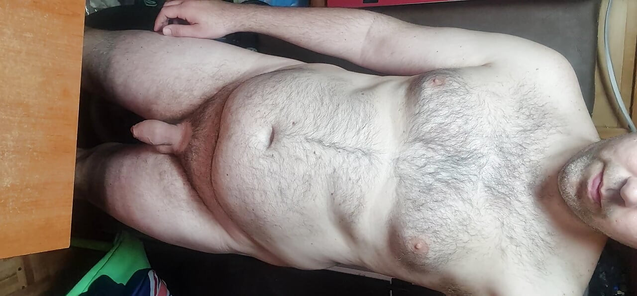 All naked in my room