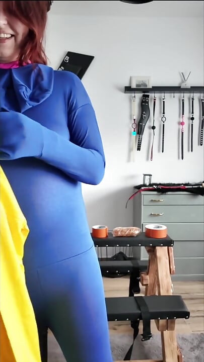 Cage Bondage, Crop Spanking Orgasms, Zentai Layering